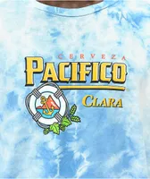 Lakai x Pacifico Cerveza Blue & White Tie Dye Long Sleeve T-Shirt