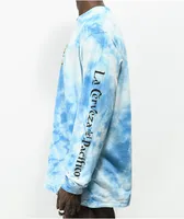 Lakai x Pacifico Cerveza Blue & White Tie Dye Long Sleeve T-Shirt