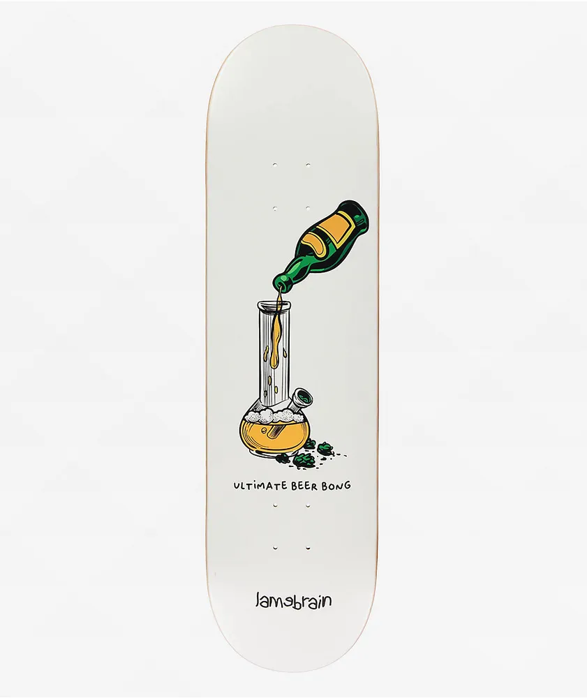 Lamebrain Beer Bong 8.5" Skateboard Deck