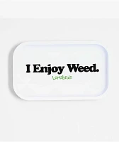 Lamebrain I Enjoy Weed Rolling Tray