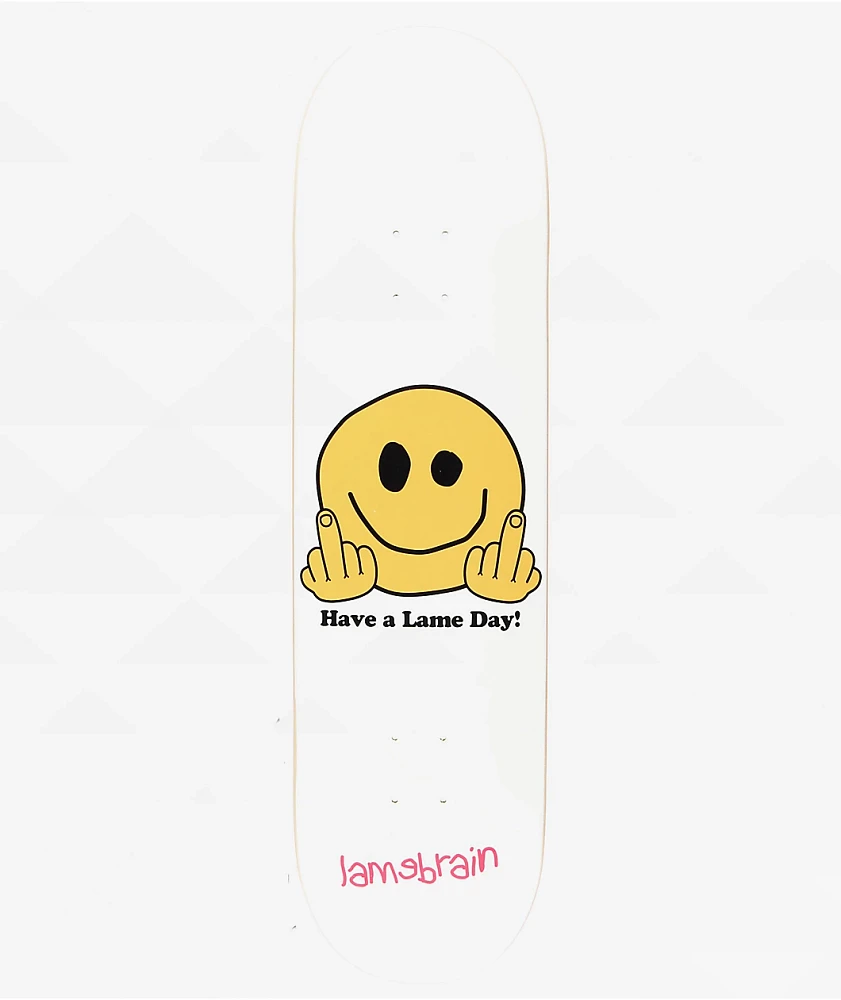 Lamebrain Smile 8.5" Skateboard Deck