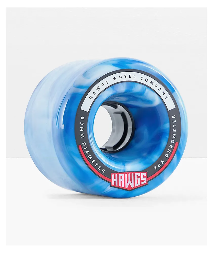 Landyachtz Fatty Hawgs 63mm 78a Sky Blue Cruiser Wheels