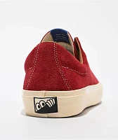 Last Resort AB VM003-LO Old Red Suede Skate Shoes