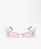 Laugh Wing Iridescent Sunglasses