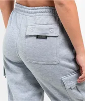 Leah Kirsch Grey Cargo Sweatpants