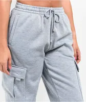 Leah Kirsch Grey Cargo Sweatpants