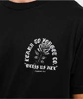 Learn To Forget Bless Us All Black T-Shirt