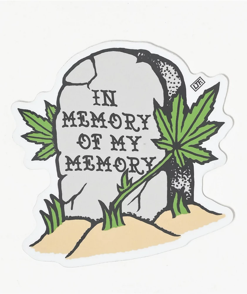 Learn To Forget In Memory Sticker