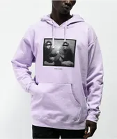 Learn To Forget Never Above You Lavender Hoodie