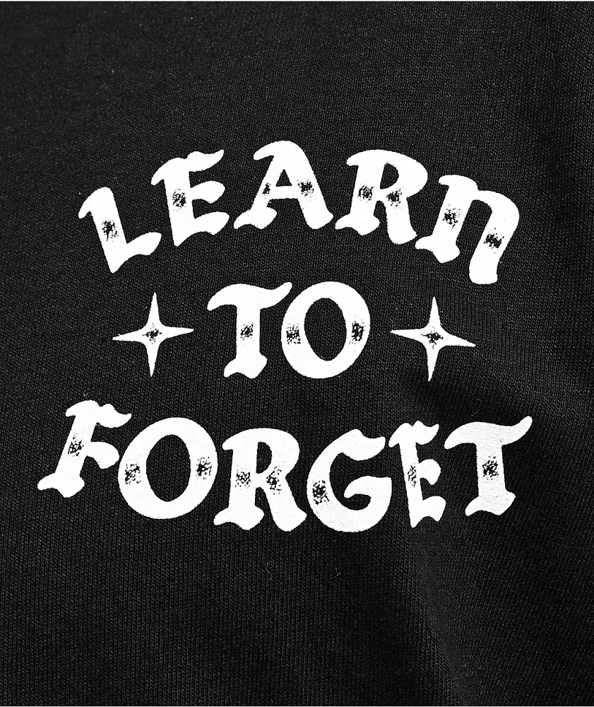 Learn To Forget OG Logo Black T-Shirt