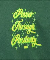 Learn To Forget Power Through Positivity Green T-Shirt