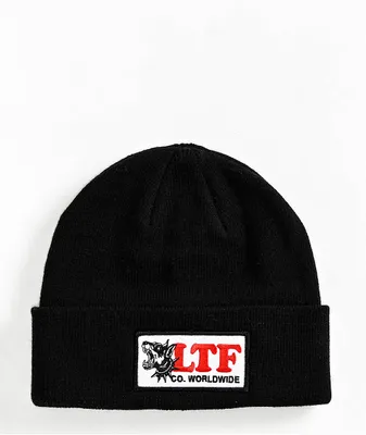 Learn To Forget Worldwide Patch Black Beanie