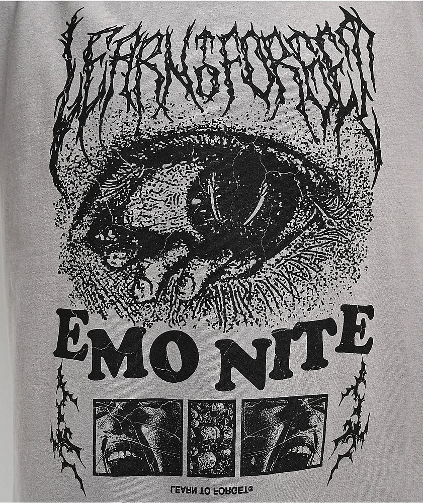 Learn To Forget x Emo Nite Screamer Grey T-Shirt
