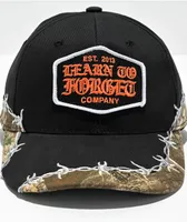 Learn To Forget x Realtree Barbwire Black Strapback Hat