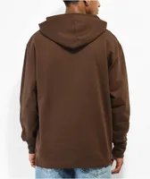 Leon Karssen Not Sure Brown Hoodie