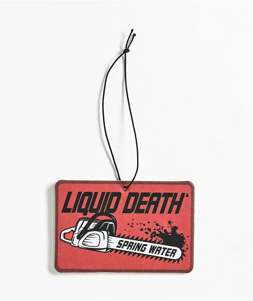 Liquid Death Chainsawed Thirst Air Freshener