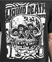 Liquid Death Dead Head Black Wash T-Shirt