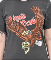 Liquid Death Ride Or Die Grey T-Shirt