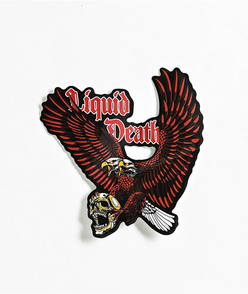 Liquid Death Ride Or Die Sticker