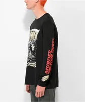 Liquid Death Roadkill Black Long Sleeve T-Shirt