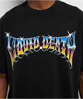 Liquid Death Swordface White T-Shirt