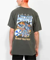 Liquid Death Total Overkill Black Wash T-Shirt