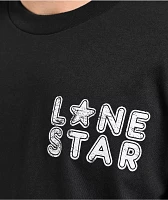 Lonestar by That Mexican OT Star Wings Black T-Shirt