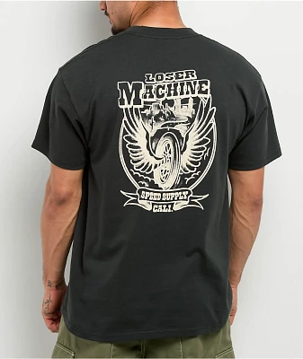 Loser Machine Desert Lands Stock Grey T-Shirt