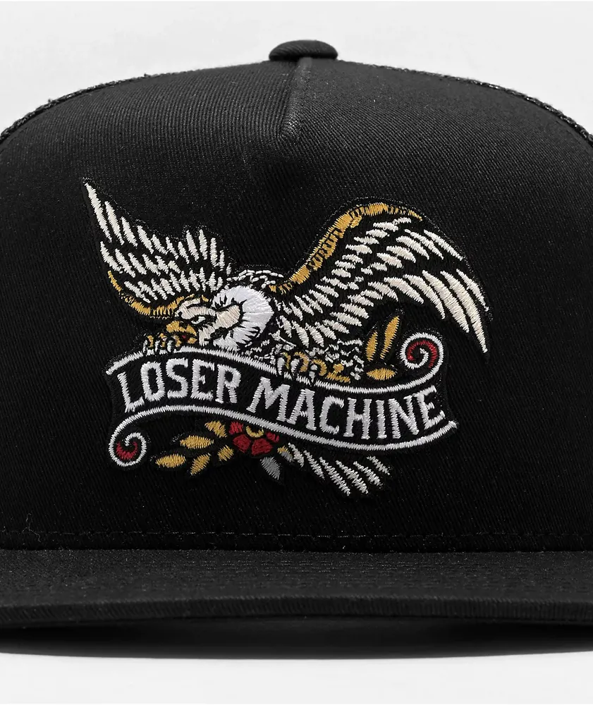 Loser Machine Glory Black Trucker Hat