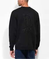 Loser Machine Losers Custom Black Crewneck Sweatshirt