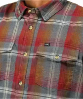 Loser Machine Ryder Red Flannel Shirt