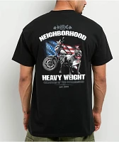 Loser Machine Tuff Ass Shit Stock Black T-Shirt