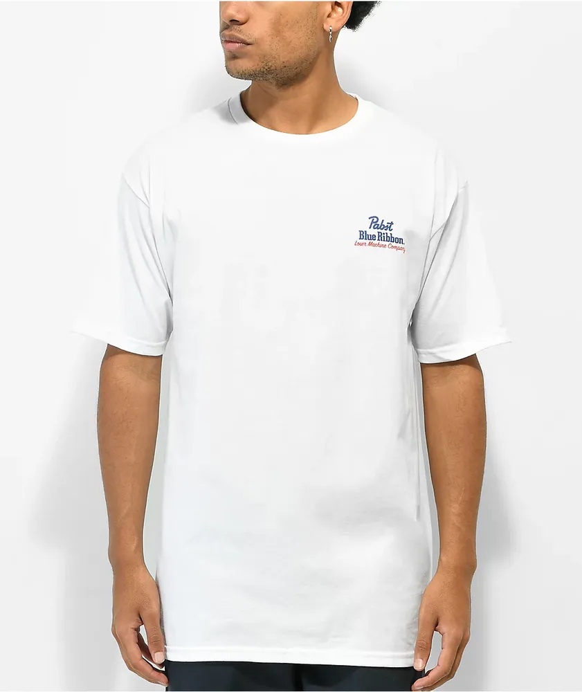 Loser Machine x PBR Coaster 2 White T-Shirt