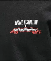 Loser Machine x Social Distortion Music Man Black T-Shirt