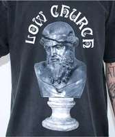 Low Church by Jxdn Broken Black Wash T-Shirt