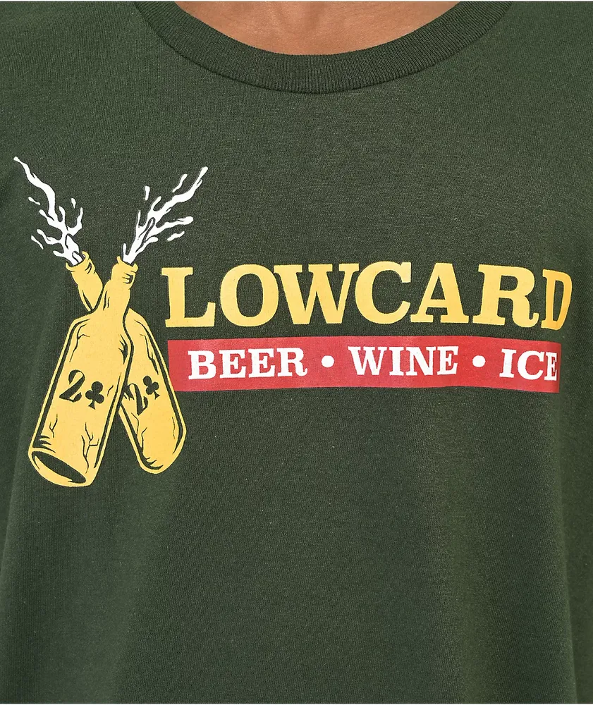 Lowcard Liquor Store Run Green T-Shirt