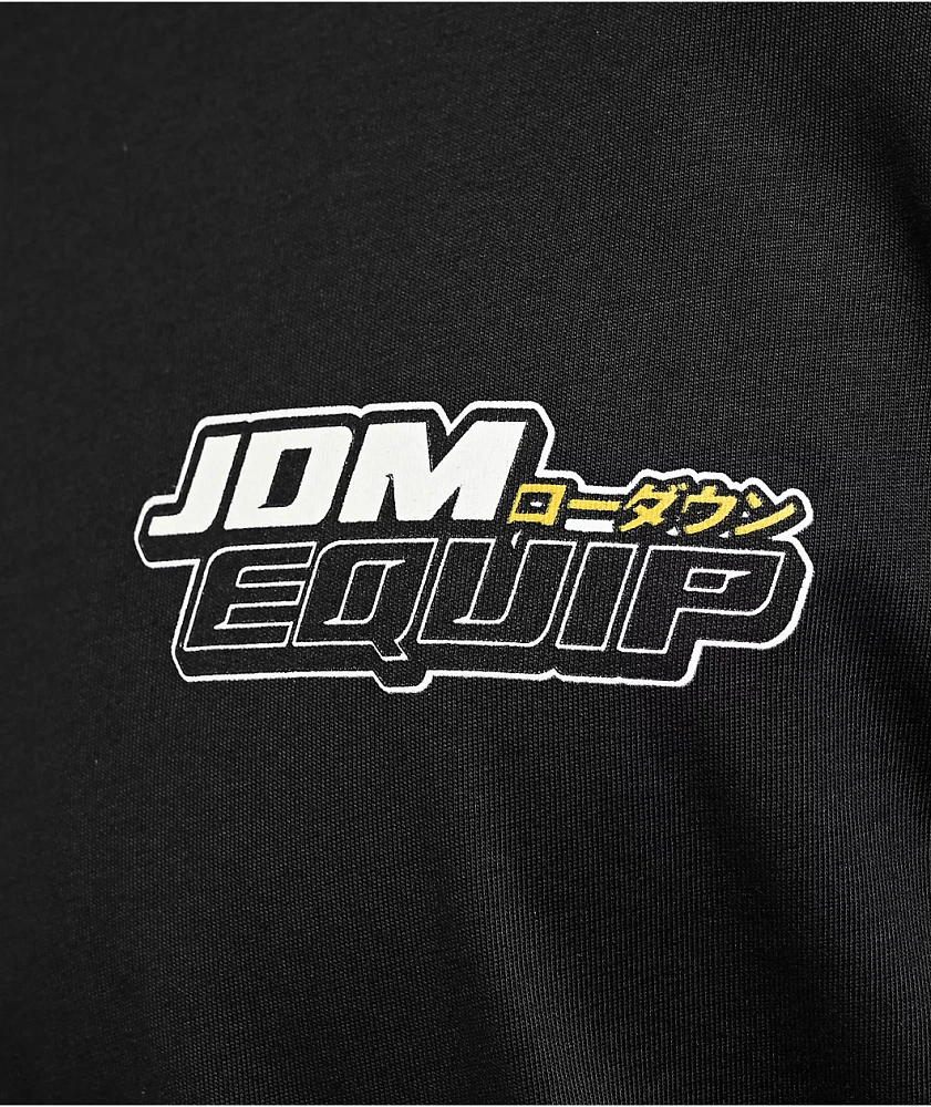 Lowered Lifestyle JDM Equip Black T-Shirt