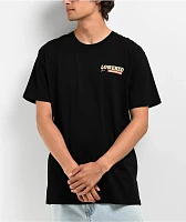 Lowered Lifestyle Retro Fitment Black T-Shirt