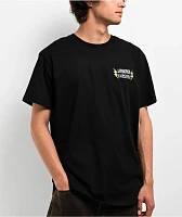 Lowered Lifestyle Street Legends Never Die Black T-Shirt