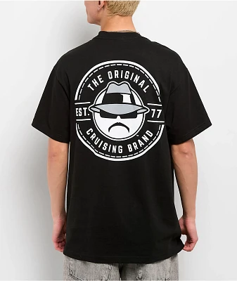 Lowrider LR Circle Black T-Shirt