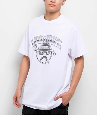 Lowrider Low Road White T-Shirt