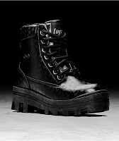 Lugz x Ghost Mila Black Platform Boots