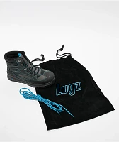 Lugz x Psychworld Ridgeline Black & Blue Chukka Boots