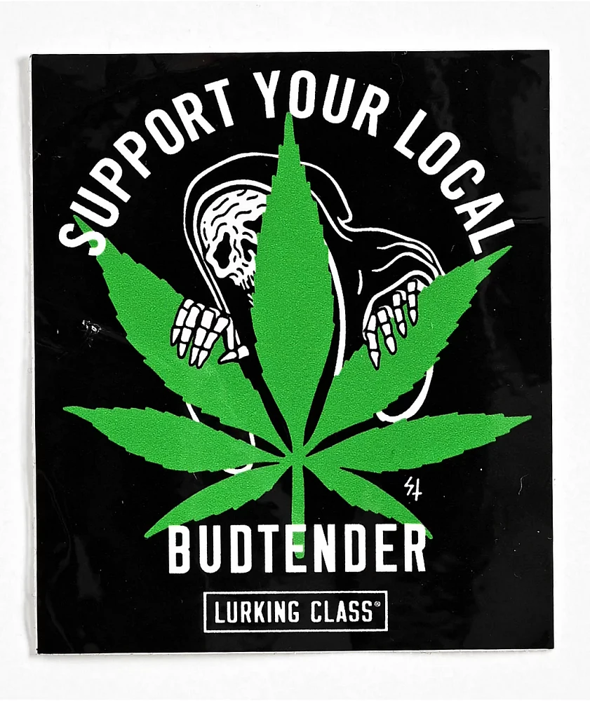 Lurking Class Budtender Sticker