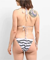 Lurking Class By Sketchy Tank Chains White Triangle Bikini Top