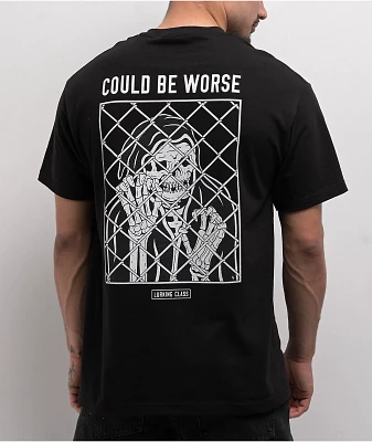 Lurking Class By Sketchy Tank Could Be Worse Black T-Shirt