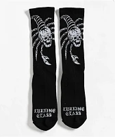 Lurking Class By Sketchy Tank Crawl Black Crew Socks