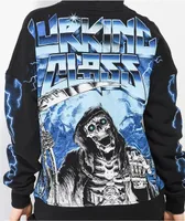 Lurking Class By Sketchy Tank Cyborg Black Hoodie