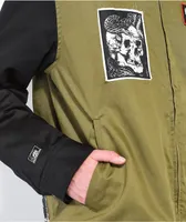 Lurking Class By Sketchy Tank DIY Gas Station Black & Green Jacket