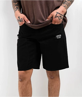 Lurking Class By Sketchy Tank Double Coffin Black Denim Shorts